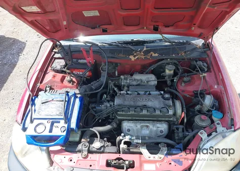 1998 Honda Civic Ex из США, поврежденный, VIN 1HGEJ8248WL036903